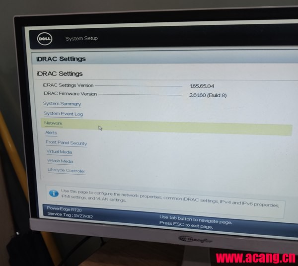 dell r720 system setup idrac network settings dell r720 system setup idrac network settings
